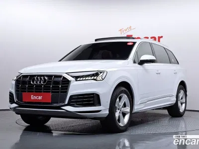 2021 Audi Q7 45 TDI Quattro, фото 1, лот 10108557