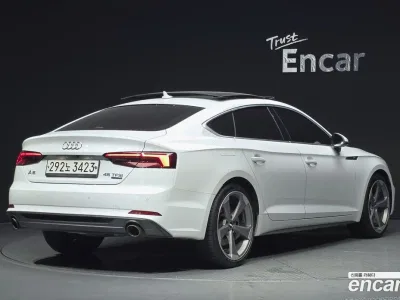 2019 Audi A5 45 TFSI Quattro Premium Sportback, фото 2, лот 10145632