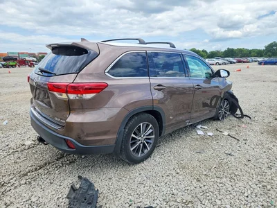 2017 TOYOTA HIGHLANDER XLE, фото 3, лот 10543643