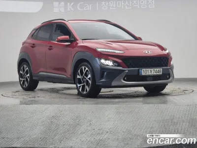 2021 Hyundai Kona Gasoline 1.6 Turbo 2WD, фото 3, лот 10140120