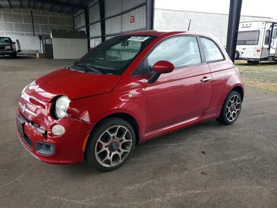 2012 FIAT 500 SPORT, фото 1, лот 10657093