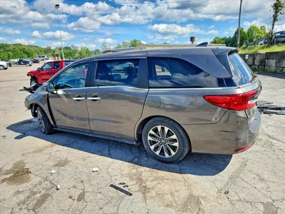 2021 HONDA ODYSSEY EXL, фото 2, лот 10720593