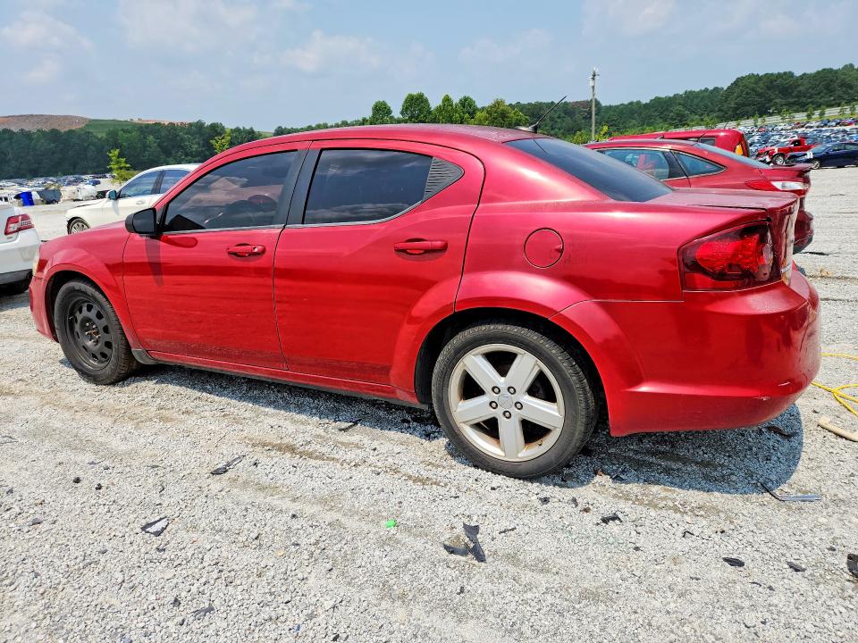 2013 DODGE AVENGER SE, фото 2, лот 10805410