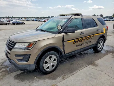 2017 FORD EXPLORER POLICE INTERCEPTOR, фото 1, лот 10504376