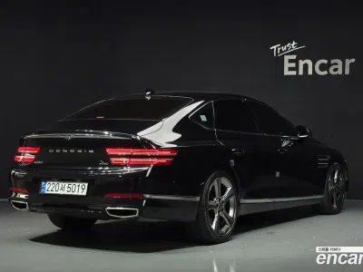 2022 Genesis G80 Gasoline 3.5 Turbo AWD, фото 2, лот 10196165