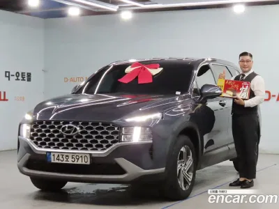 2021 Hyundai Santafe Diesel 2.2 2WD, фото 1, лот 10178059