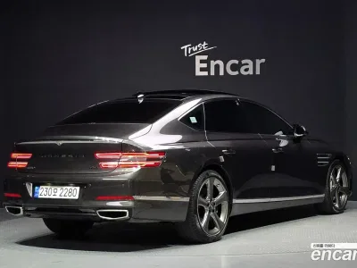 2022 Genesis G80 Gasoline 3.5 Turbo AWD, фото 2, лот 10528068