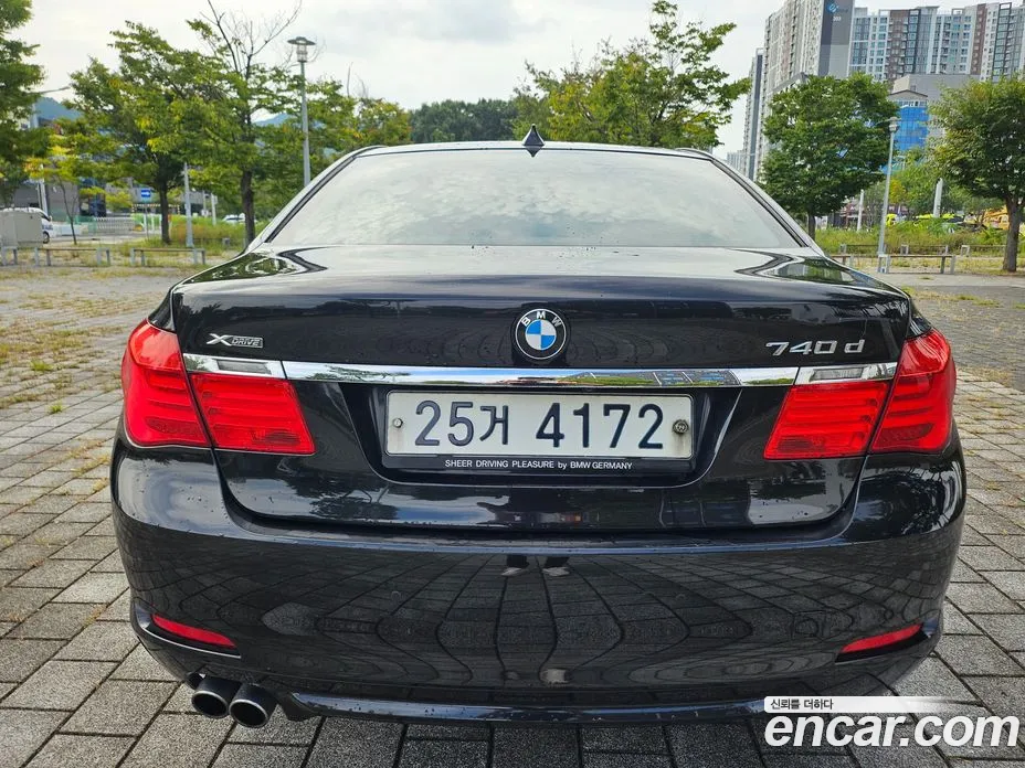 2012 BMW 7-Series 730d, фото 4, лот 10217584