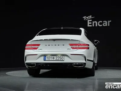 2022 Genesis G80 Gasoline 3.5 Turbo AWD, фото 3, лот 10062436