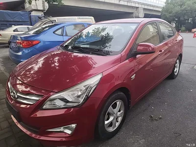 2014 Hyundai Verna 1.4L Automatic Smart GLS, фото 2, лот 10375611