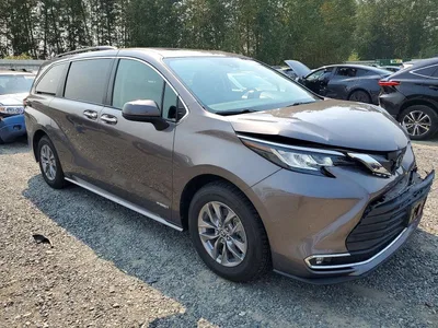 2021 TOYOTA SIENNA XLE, фото 4, лот 10528460