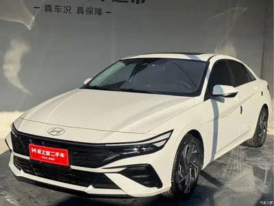 2023 Hyundai Elantra Model 1.5L CVT LUX Premium Edition, фото 1, лот 10371237