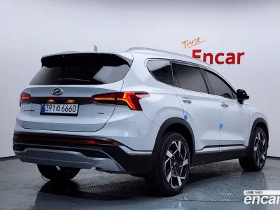 2021 Hyundai Santafe Diesel 2.2 4WD, фото 2, лот 10101008