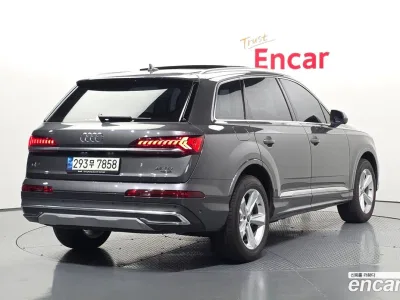 2021 Audi Q7 45 TDI Quattro, фото 2, лот 10108815
