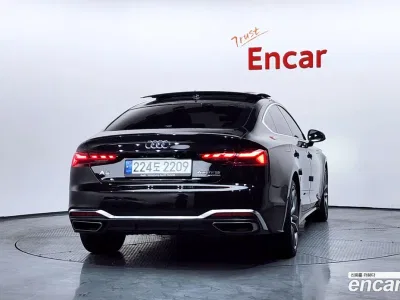 2021 Audi A5 45 TFSI Quattro Premium Sportback, фото 4, лот 10089518
