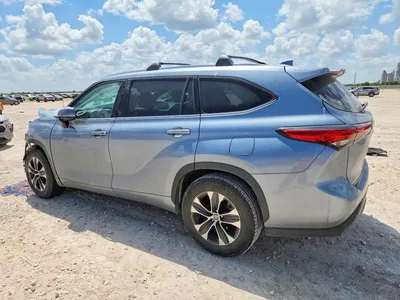 2021 TOYOTA HIGHLANDER XLE, фото 2, лот 10493692