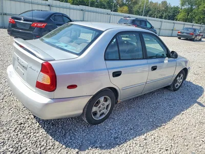 2002 HYUNDAI ACCENT GL, фото 3, лот 10973979