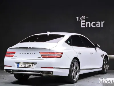2022 Genesis G80 Gasoline 3.5 Turbo AWD, фото 2, лот 10175278