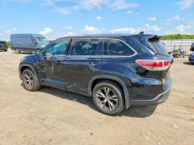 2016 TOYOTA HIGHLANDER XLE, фото 2, лот 10529897