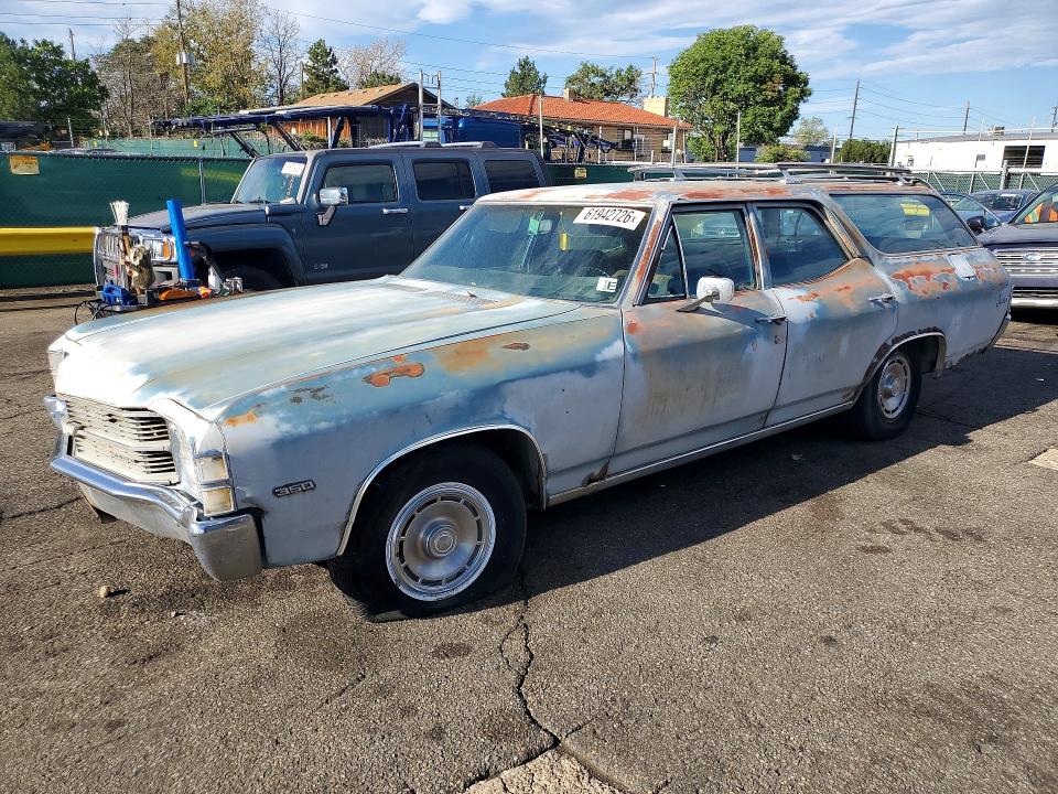 1971 CHEVROLET CHEVELLE, фото 1, лот 10976654