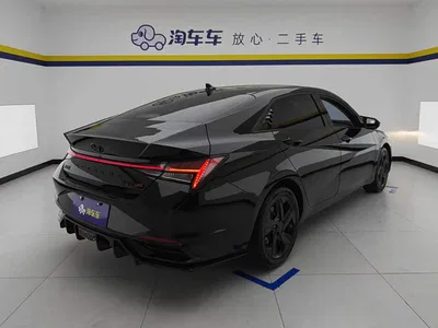 2022 Hyundai Elantra 1.5L CVT LUX Black Knight Limited Edition, фото 3, лот 11202142