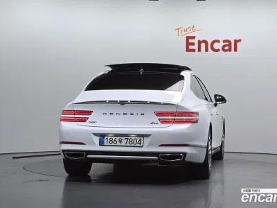 2022 Genesis G80 Gasoline 2.5 Turbo AWD, фото 4, лот 11074968