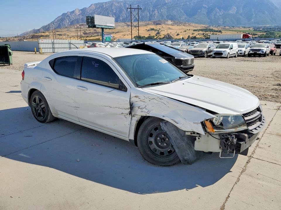 2012 DODGE AVENGER SE, фото 4, лот 10805680