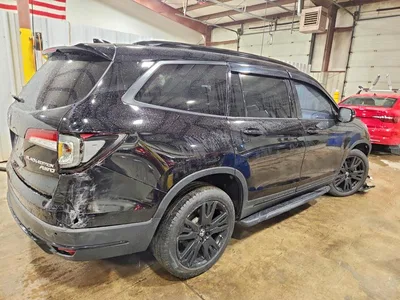 2021 HONDA PILOT BLACK, фото 3, лот 10715960