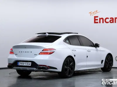 2021 Genesis G70 Gasoline 3.3T 4WD, фото 2, лот 10215970