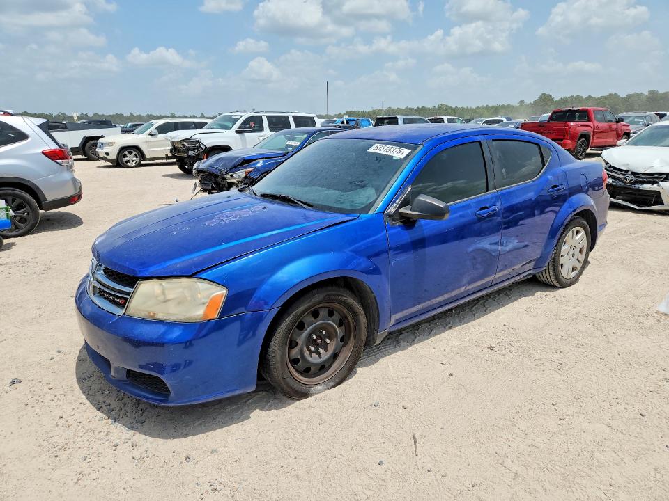 2014 DODGE AVENGER SE, фото 1, лот 10806284