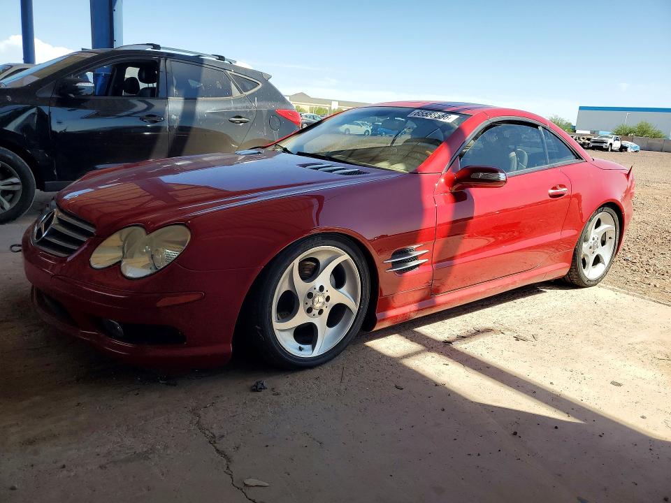2004 MERCEDES-BENZ SL 500, фото 1, лот 10967989