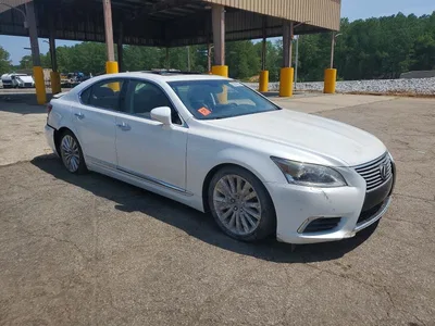 2013 LEXUS LS 460 WHITE, фото 4, лот 10845558