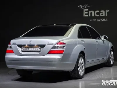 2008 Mercedes-Benz S-Class S500L 4MATIC, фото 1, лот 10086213