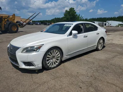 2013 LEXUS LS 460 WHITE, фото 1, лот 10845558