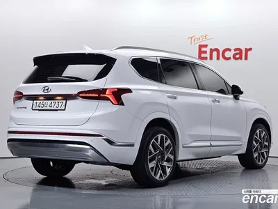 2021 Hyundai Santafe Diesel 2.2 2WD, фото 2, лот 11181199