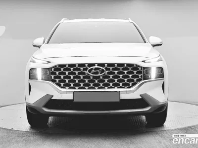 2021 Hyundai Santafe Diesel 2.2 4WD, фото 2, лот 10231692