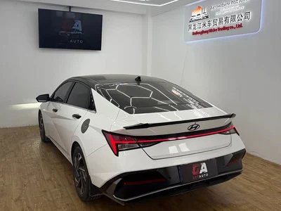 2023 Hyundai Elantra Model 1.5L CVT LUX Premium Edition, фото 4, лот 10372996