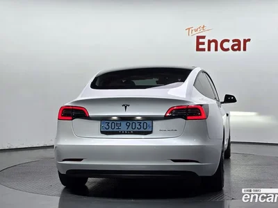 2021 Tesla Model 3 Long Range AWD, фото 3, лот 10184458