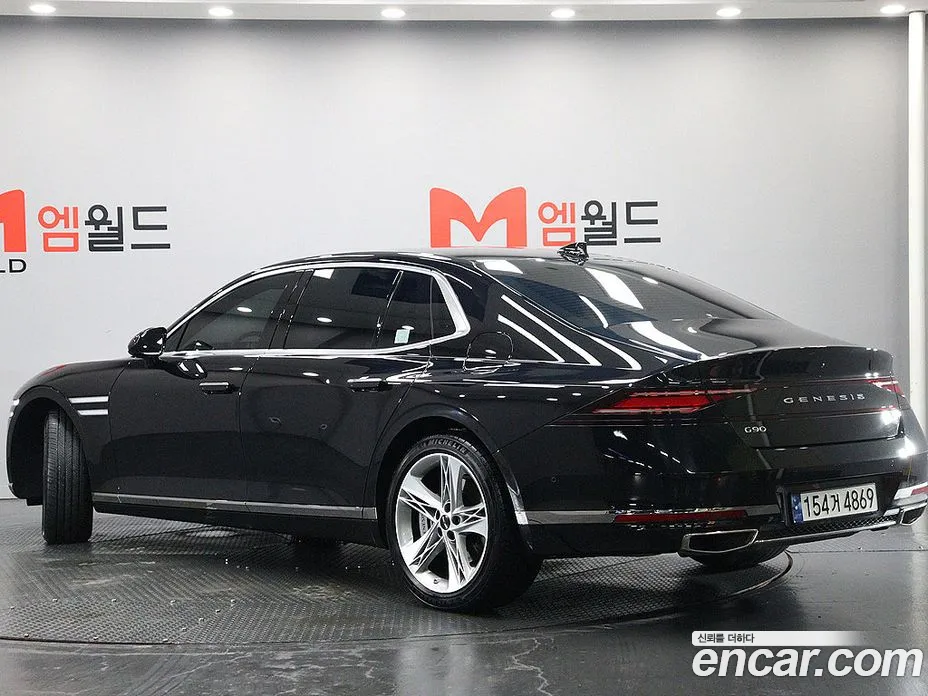 2023 Genesis G90 Gasoline 3.5 Turbo AWD, фото 3, лот 11181241