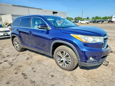 2016 TOYOTA HIGHLANDER XLE, фото 4, лот 10507115