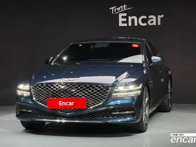 2021 Genesis G80 Gasoline 3.5 Turbo AWD, фото 3, лот 10175176