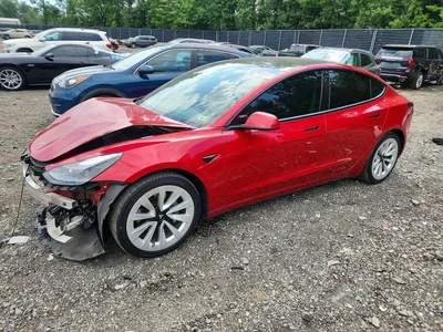 2021 TESLA MODEL 3, фото 1, лот 10852733