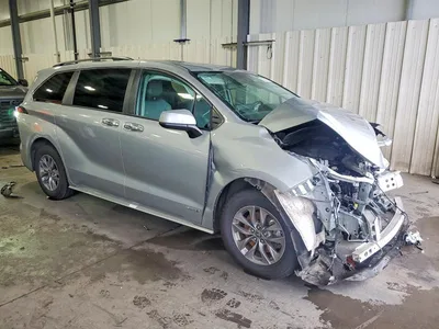 2021 TOYOTA SIENNA XLE, фото 4, лот 10549287