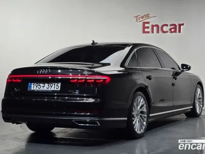 2021 Audi A8 50 TDI Quattro LWB, фото 2, лот 10094639