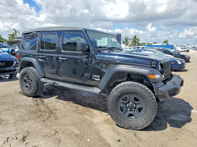 2018 JEEP WRANGLER UNLIMITED SPORT, фото 4, лот 10905997