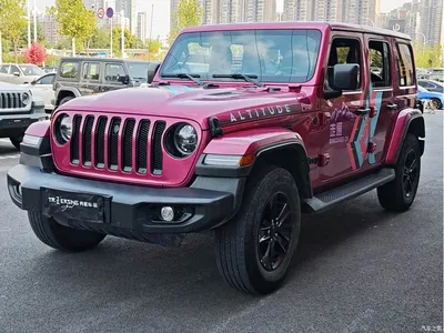 2022 Jeep Wrangler 2.0T Highland Bahamas Pink Sand Special, фото 3, лот 10419462