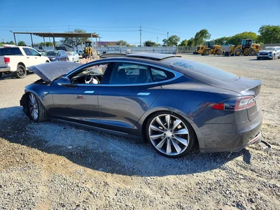 2015 TESLA MODEL S, фото 2, лот 10851851