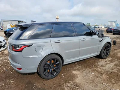 2022 LAND ROVER RANGE ROVER SPORT SVR, фото 3, лот 10878217