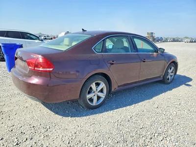 2013 VOLKSWAGEN PASSAT SE, фото 3, лот 10834122
