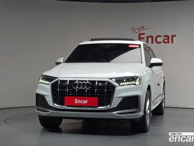 2021 Audi Q7 45 TDI Quattro Premium, фото 2, лот 10092092